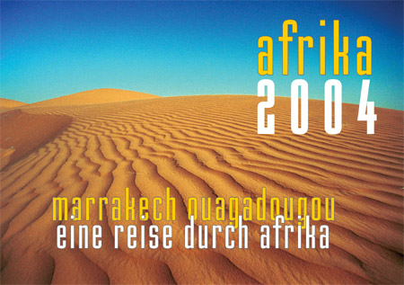 Eine Reise durch Afrika - Fotokalender 2004