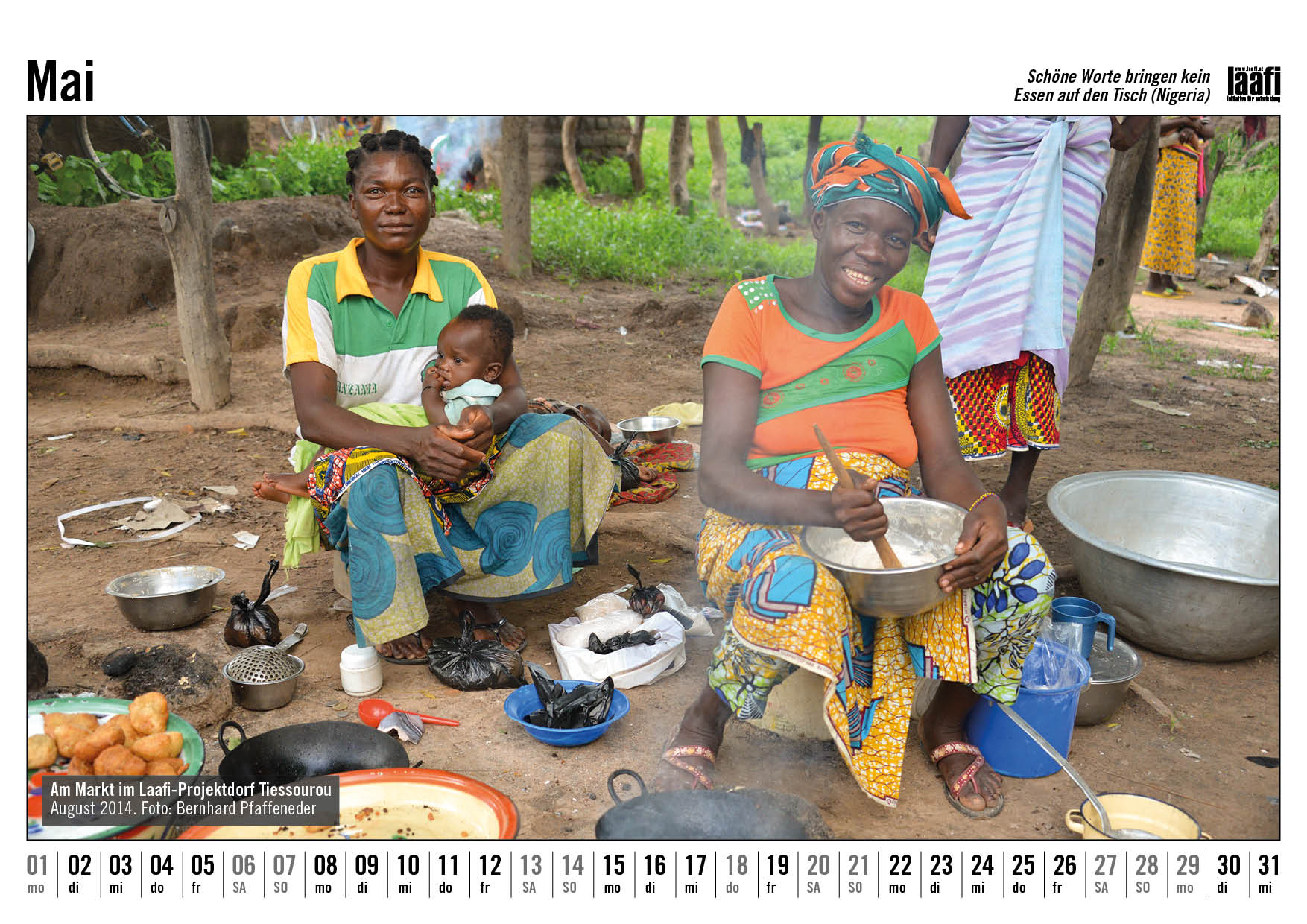 Burkina Faso Fotokalender Mai 2023