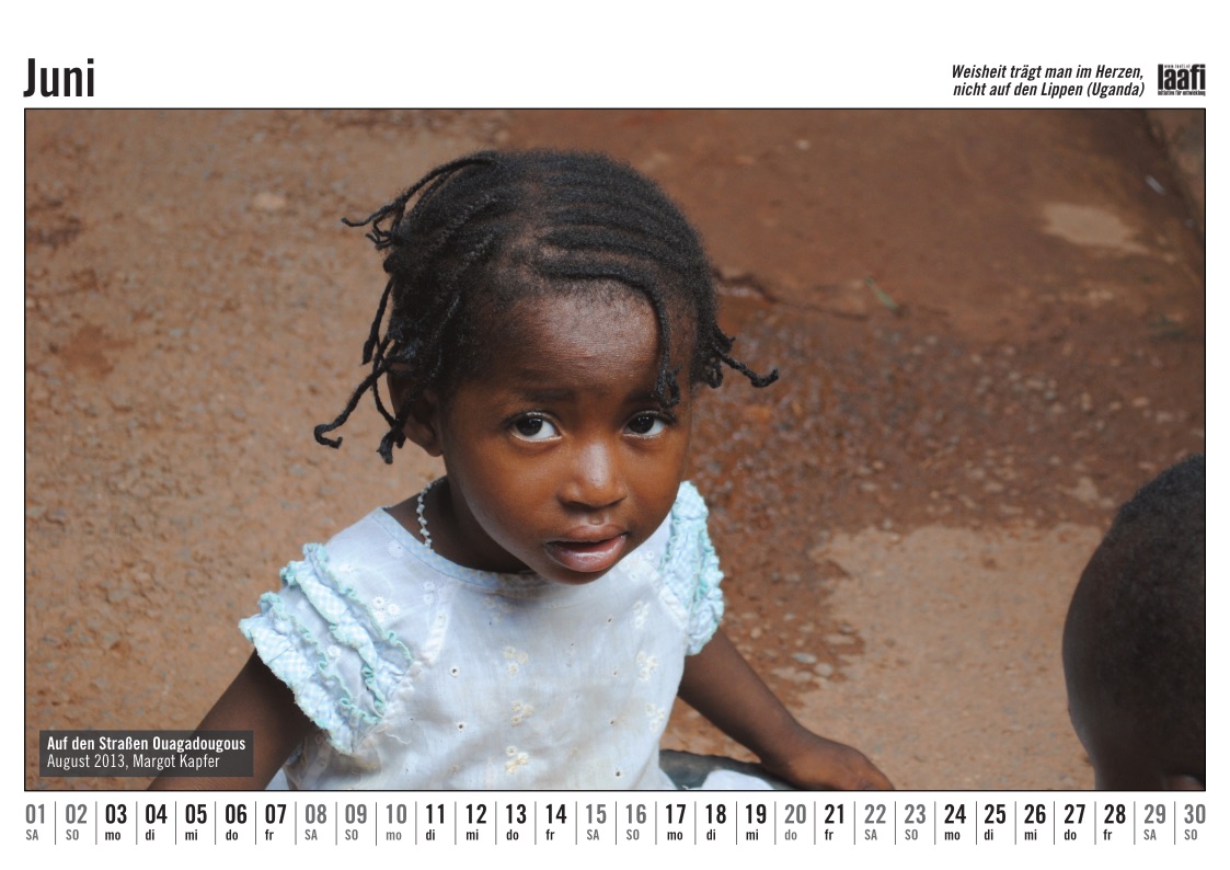 Burkina Faso Fotokalender Juni 2024