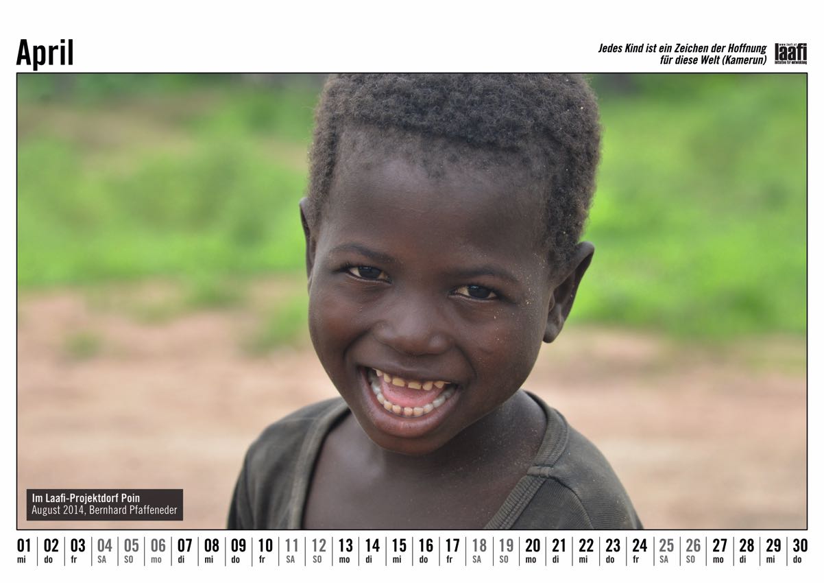 Burkina Faso Fotokalender April 2026