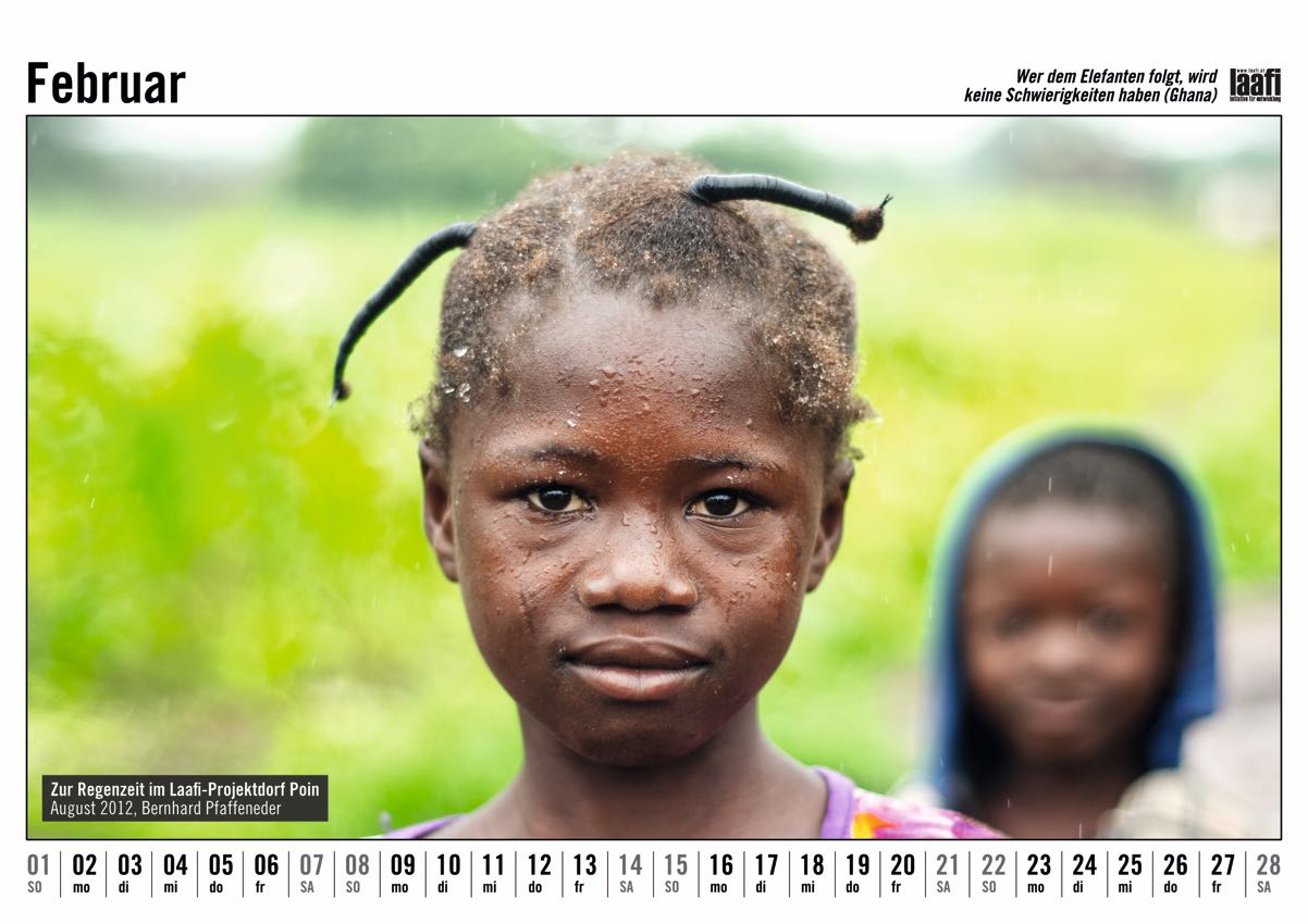 Burkina Faso Fotokalender Februar 2026