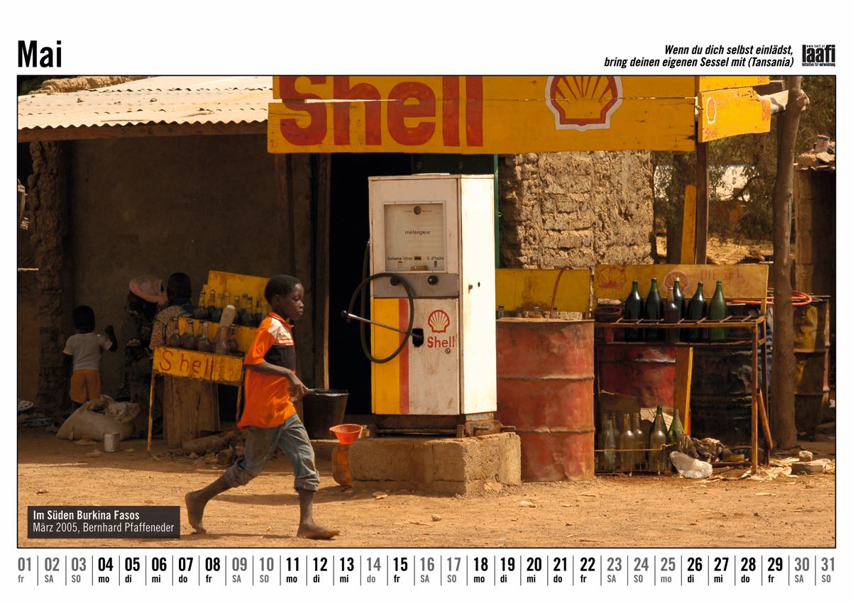 Burkina Faso Fotokalender Mai 2026